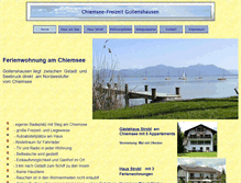 Tablet Screenshot of chiemsee-freizeit.de